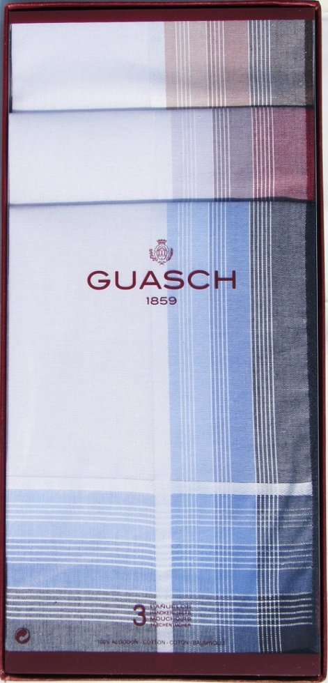 Комплект чоловічих хустинок Guasch 104.92 D.20 (233)
