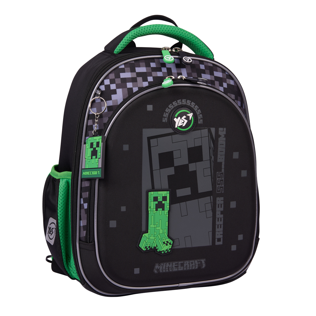 Рюкзак шкільний напівкаркасний YES S-109 Minecraft World 37х26х13 см Різнокольоровий (559882)