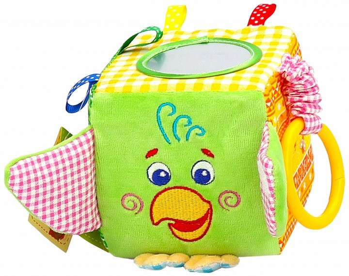 Підвіска на коляску кубик Зоо Папуга Пустун Macik 110202-01