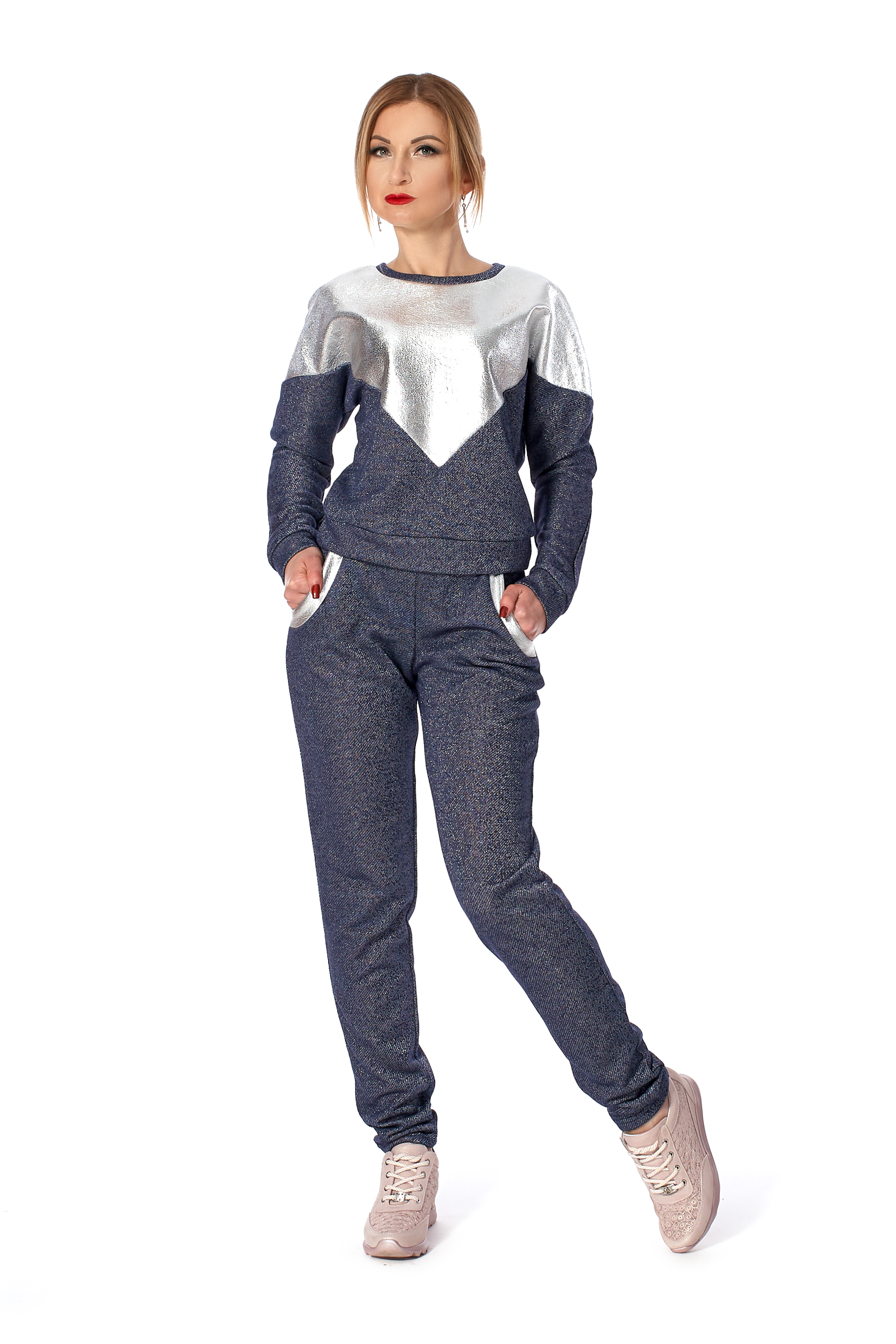 Костюм SL-FASHION 46-48 Синій (SLF-680.02-2)