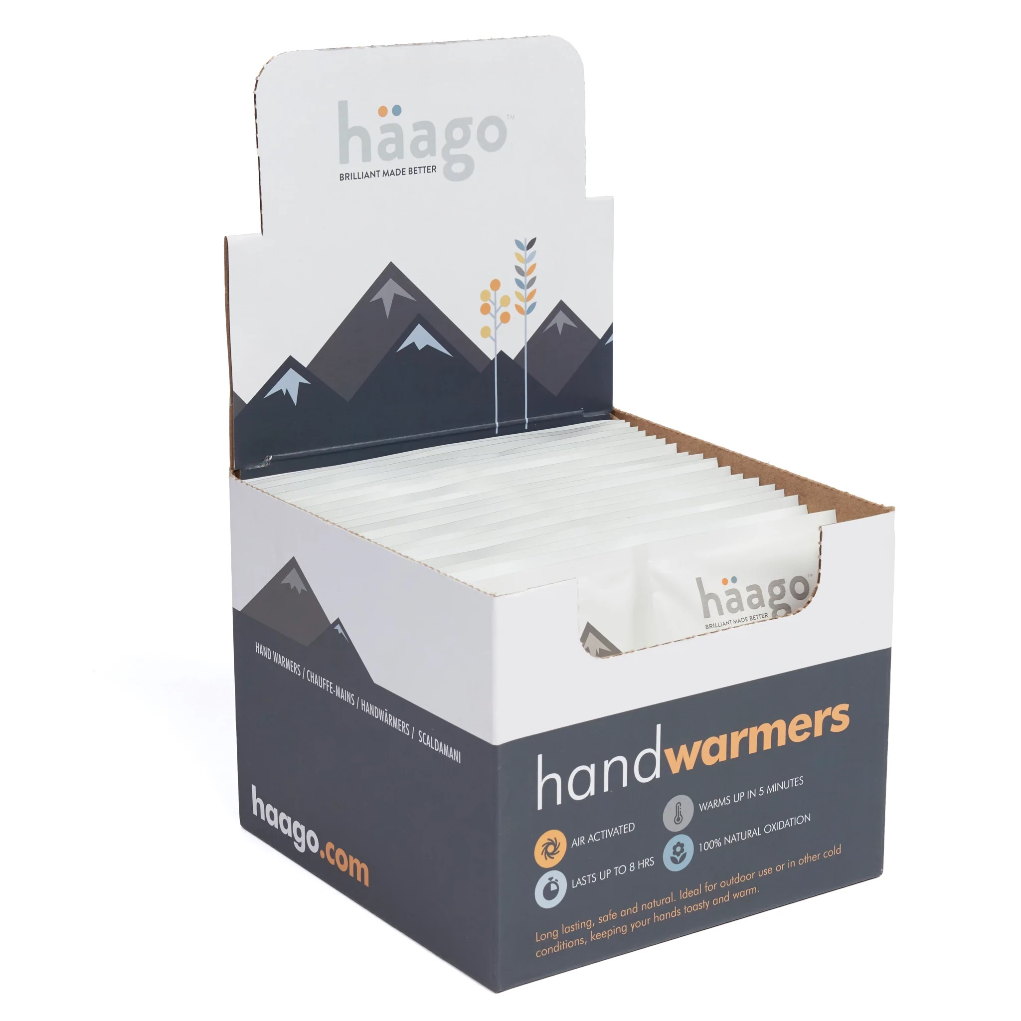Грілки Haago Hand Warmers х20 пар (WINTER-HAAGO-HW-BOX)