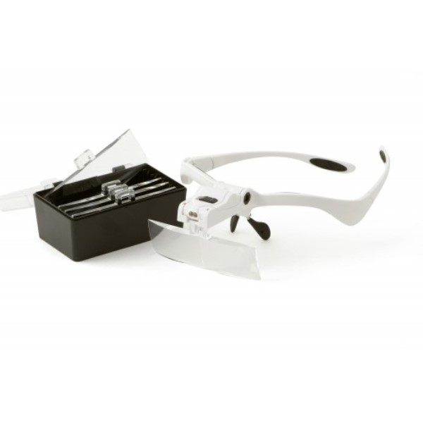 Окуляри зі змінними збільшувальними лінзами ANSELF 9892 Білий (301086)