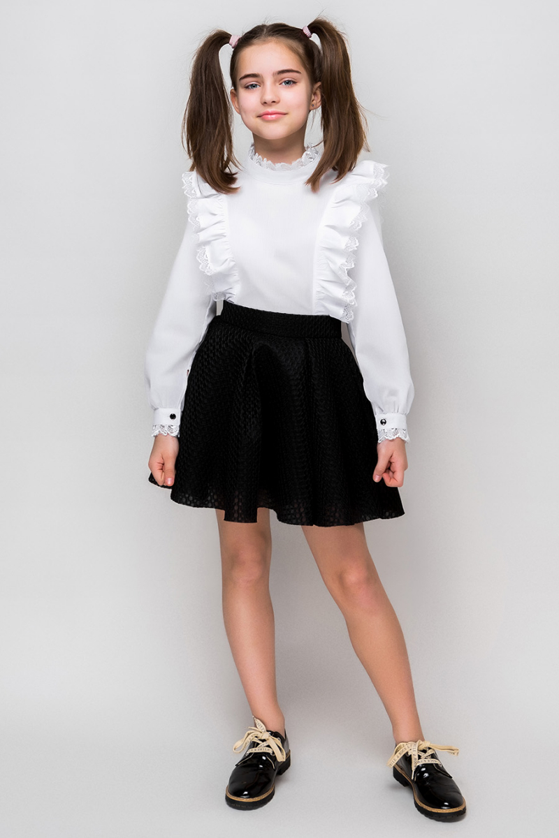 Блузка для дівчинки Barbarris SH-74 158см Біла