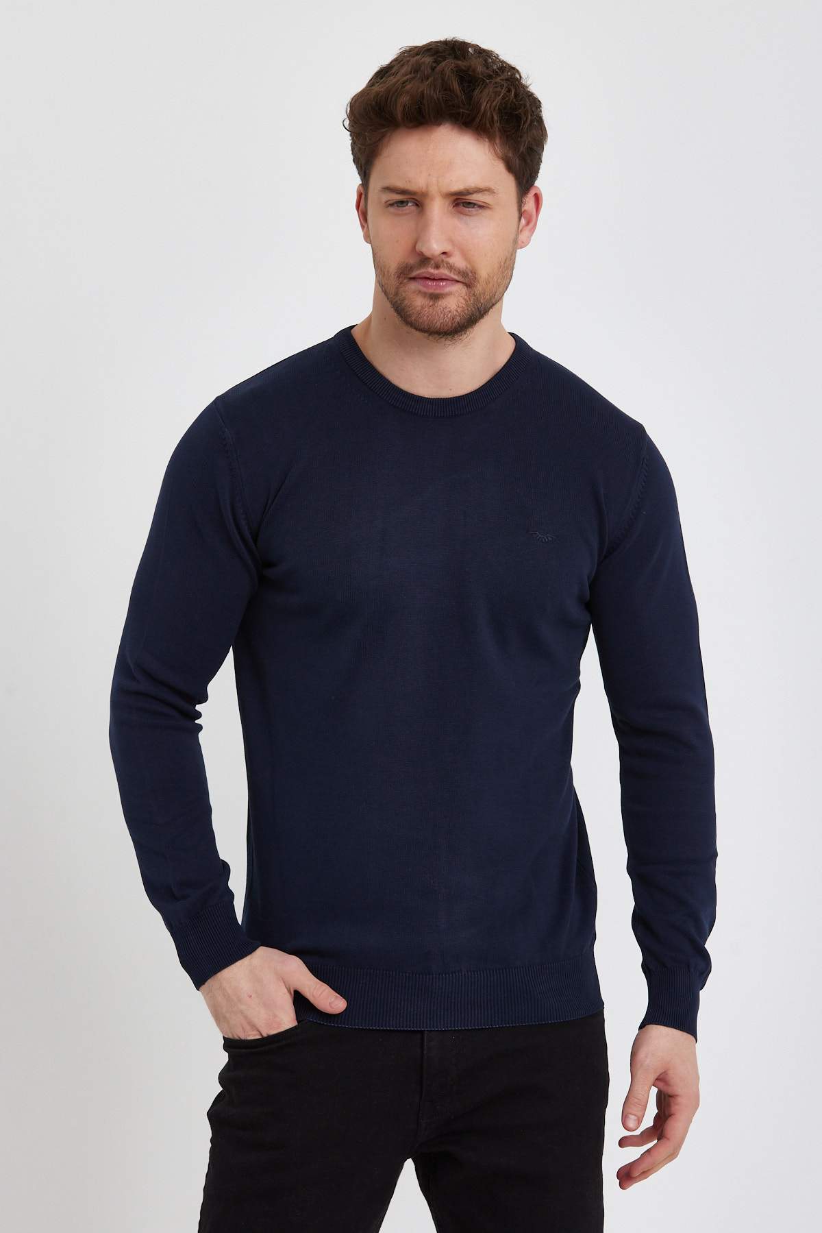 Светр Trend Collection BAT 2023-1 Синій 4XL (64215)