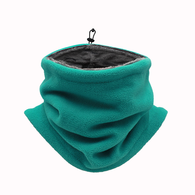 Флісовий бафф Бандана-трансформер 26х29 см Бірюзовий (Cf-07)