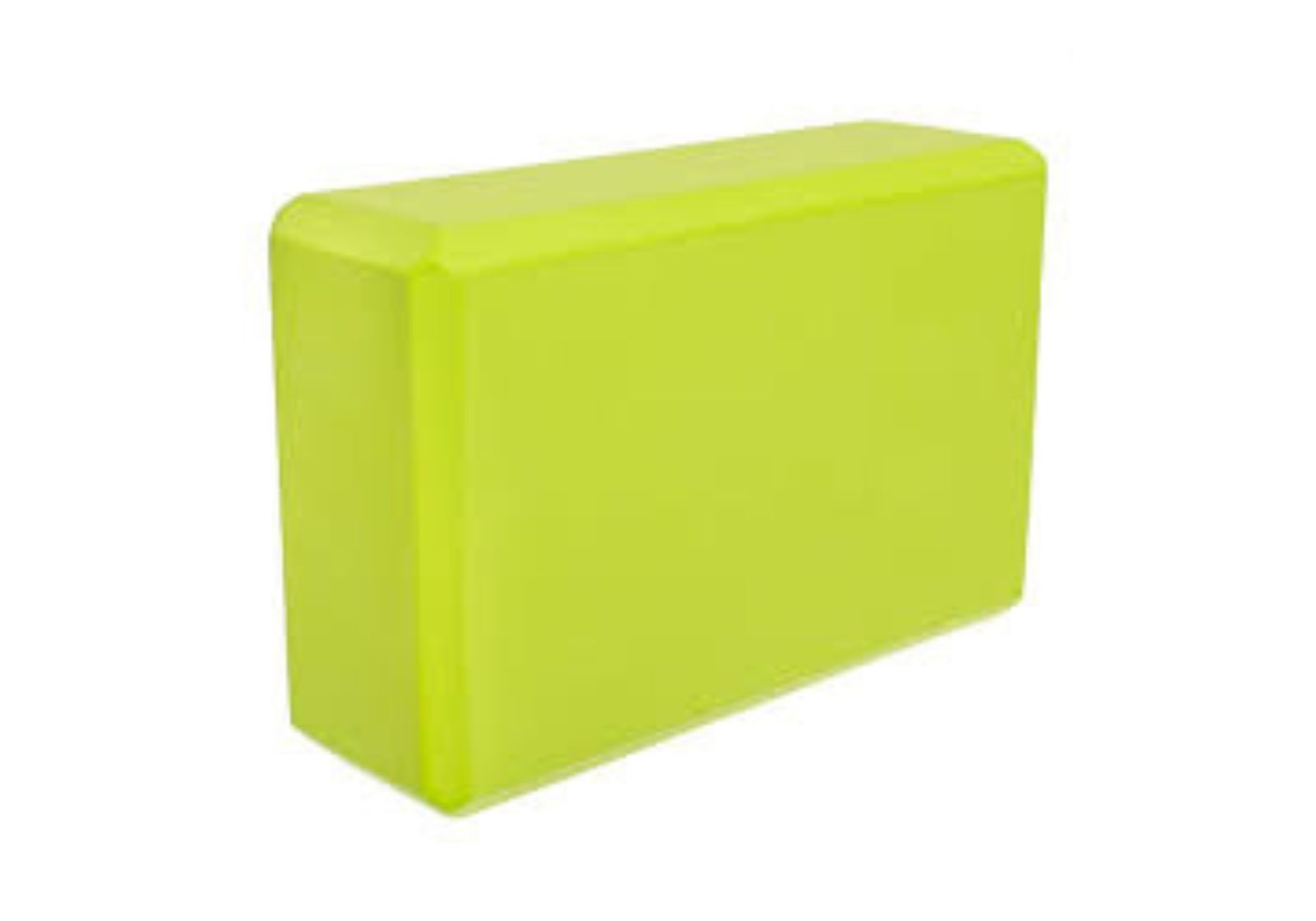 Блок для йоги Rao 23х15х7.5 см Салатовий