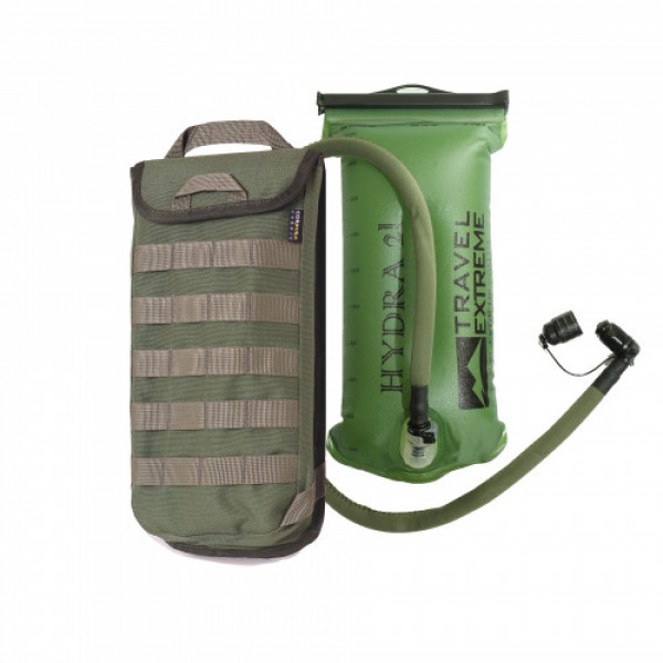 Питна система Travel Extreme з чохлом 2 L Хакі (1060-ТE-MIL-P001-KHAKI)