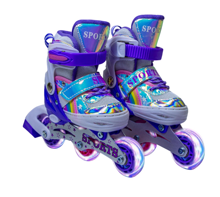 Дитячі ролики Scale Sports 26-29 16-18 см Фіолетовий (565128174)
