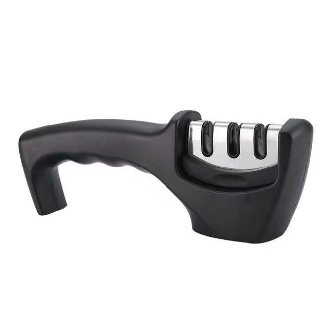 Точилка для ножів RIAS Sharpener з трьома видами заточування Black (3_03119)