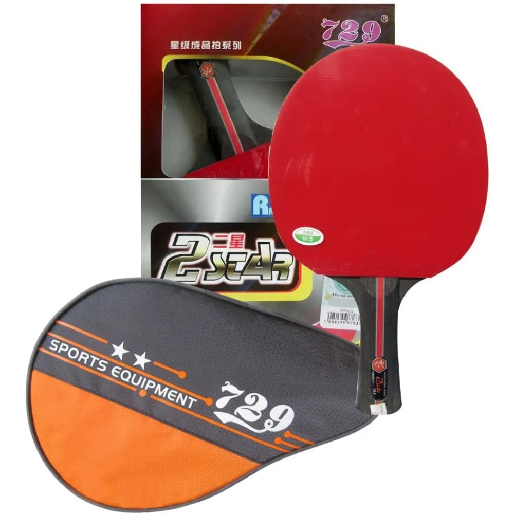 Ракетка 729 2 Star Червоно-чорний (C.Q.J011-02)