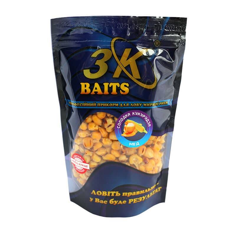 Солодка кукурудза 3K BAITS мед 0.4 кг 3k01502