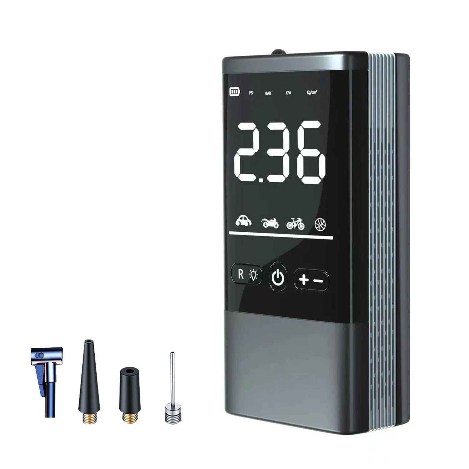 Автокомпресор портативний з акумулятором Inspire P06 25 л/хв (INS-P06)