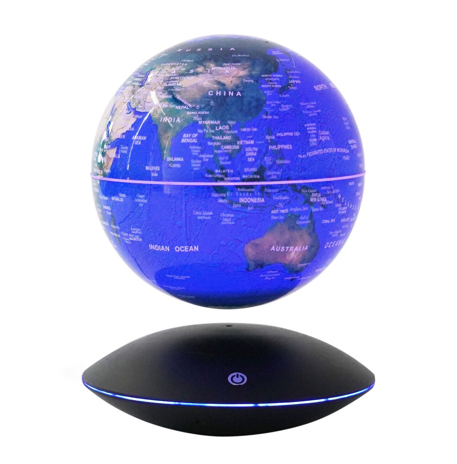 Левітуючий глобус Levitating globe 6" 16 см Синій (LPG6001GLBV2)
