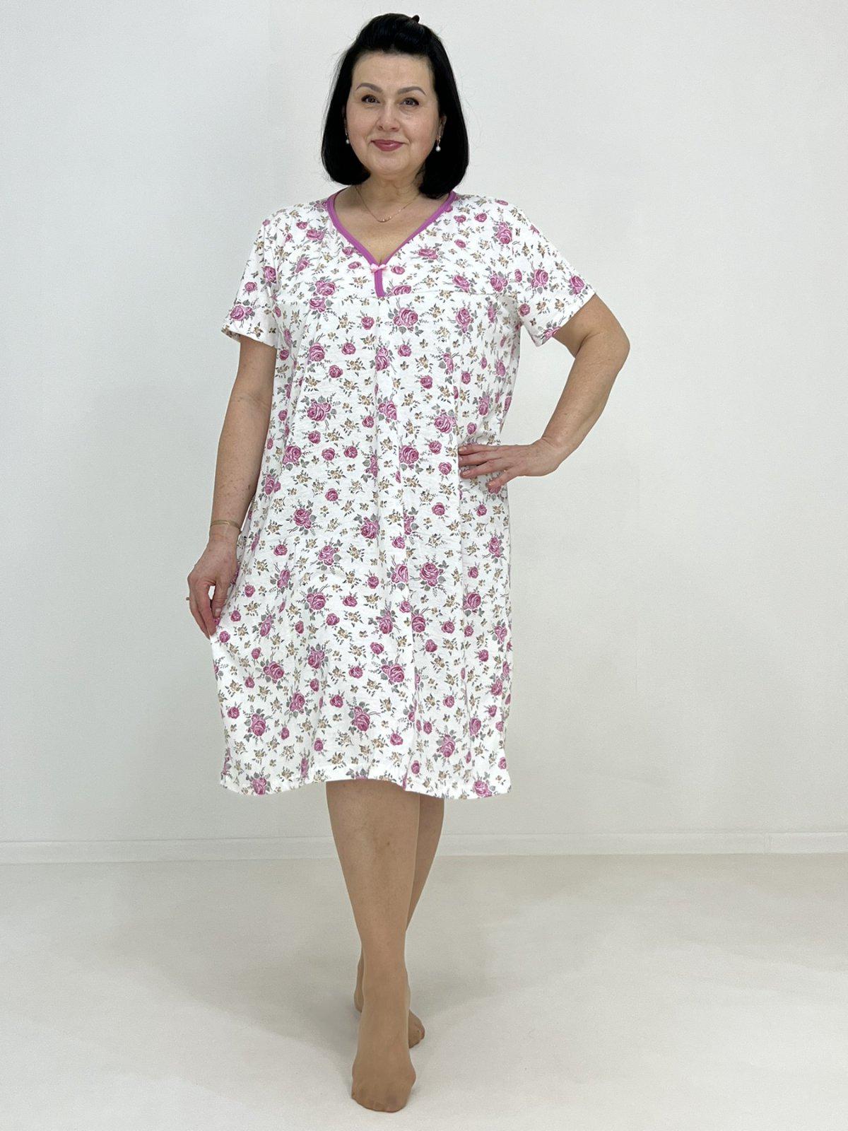 Нічна сорочка Triko Троянда 50-52 Різнокольоровий (74505403-1)