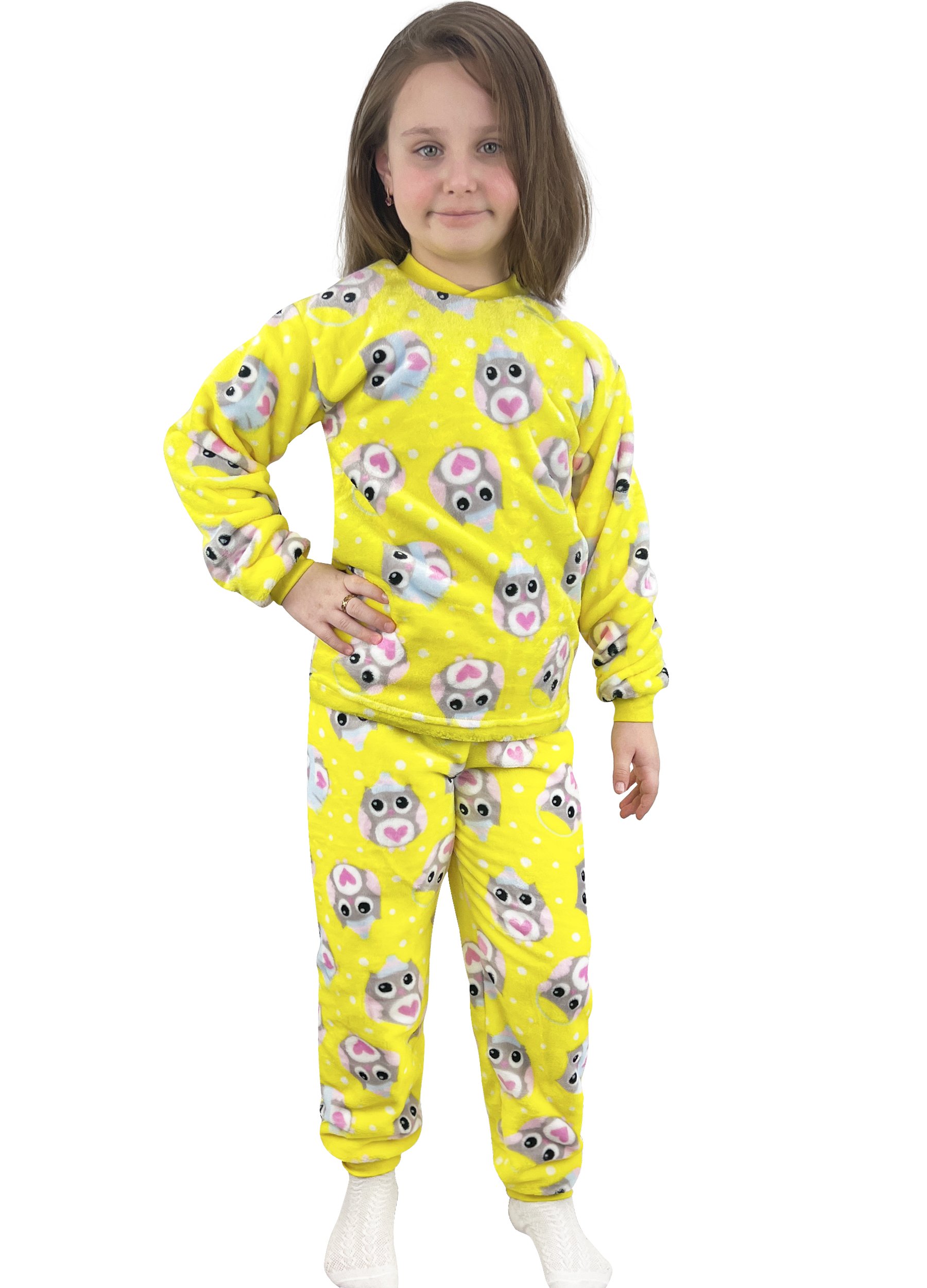 Піжама для дівчинки Модельер 31746 38 Різнокольоровий (17960)