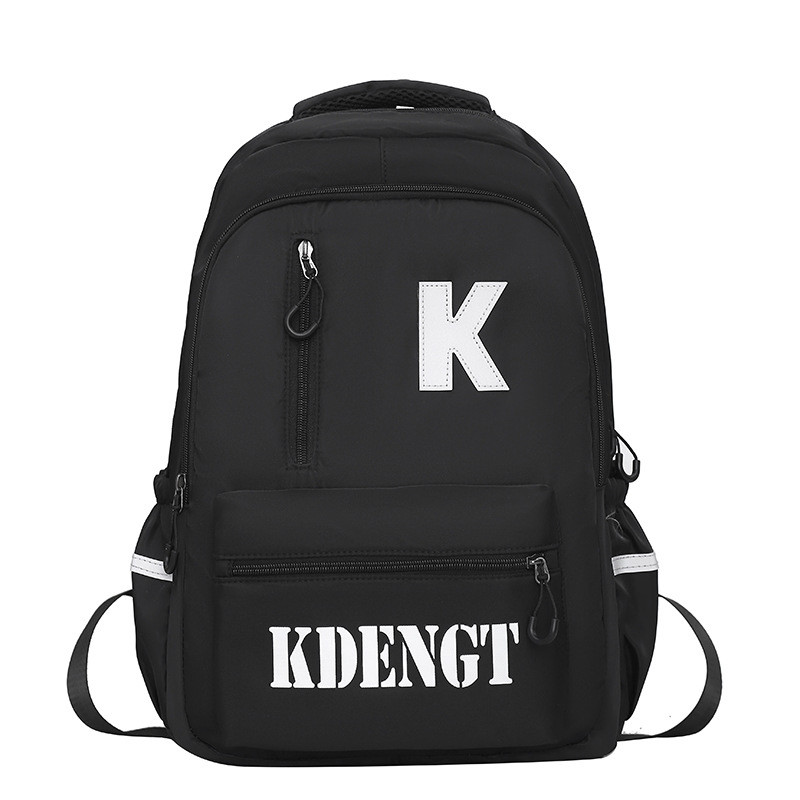 Рюкзак підлітковий No Brand 5504 45х33 см Black 13084-84497