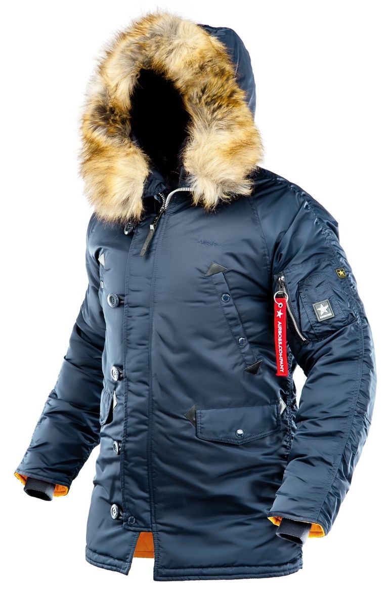 Парку Airboss Winter Parka M Replica Blue/Orange (Airboss-20356-M)