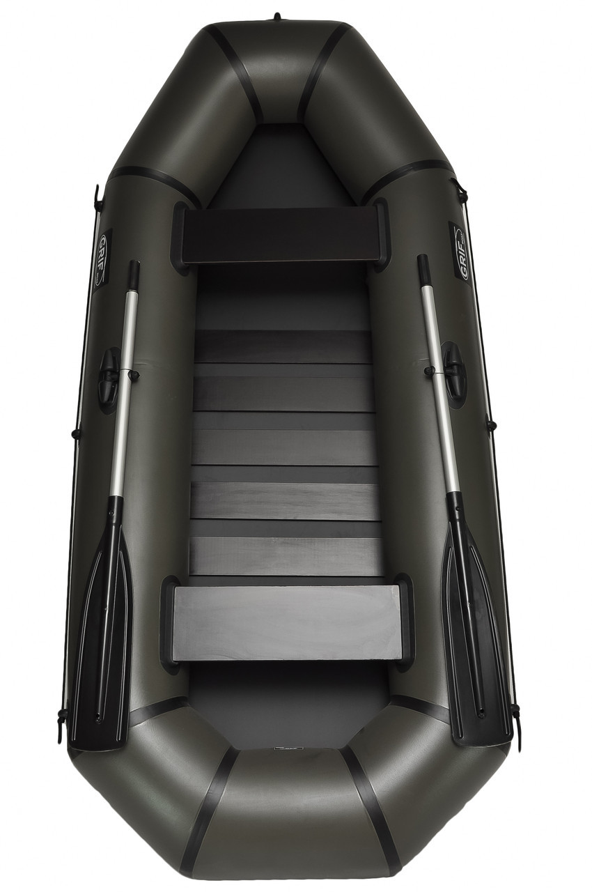 Човен пвх надувний двомісний для риболовлі Grif boat GH-270LS