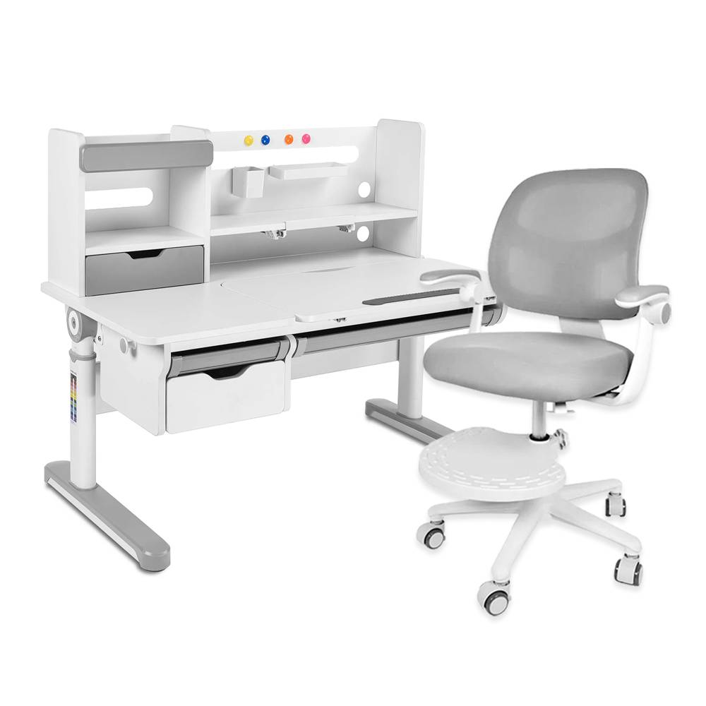 Дитячий комплект меблів FunDesk Pensare Cubby Marte Сірий (696032)