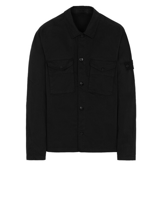 Сорочка No Brand 123F2 Ghost Piece Over Shirt Black XL