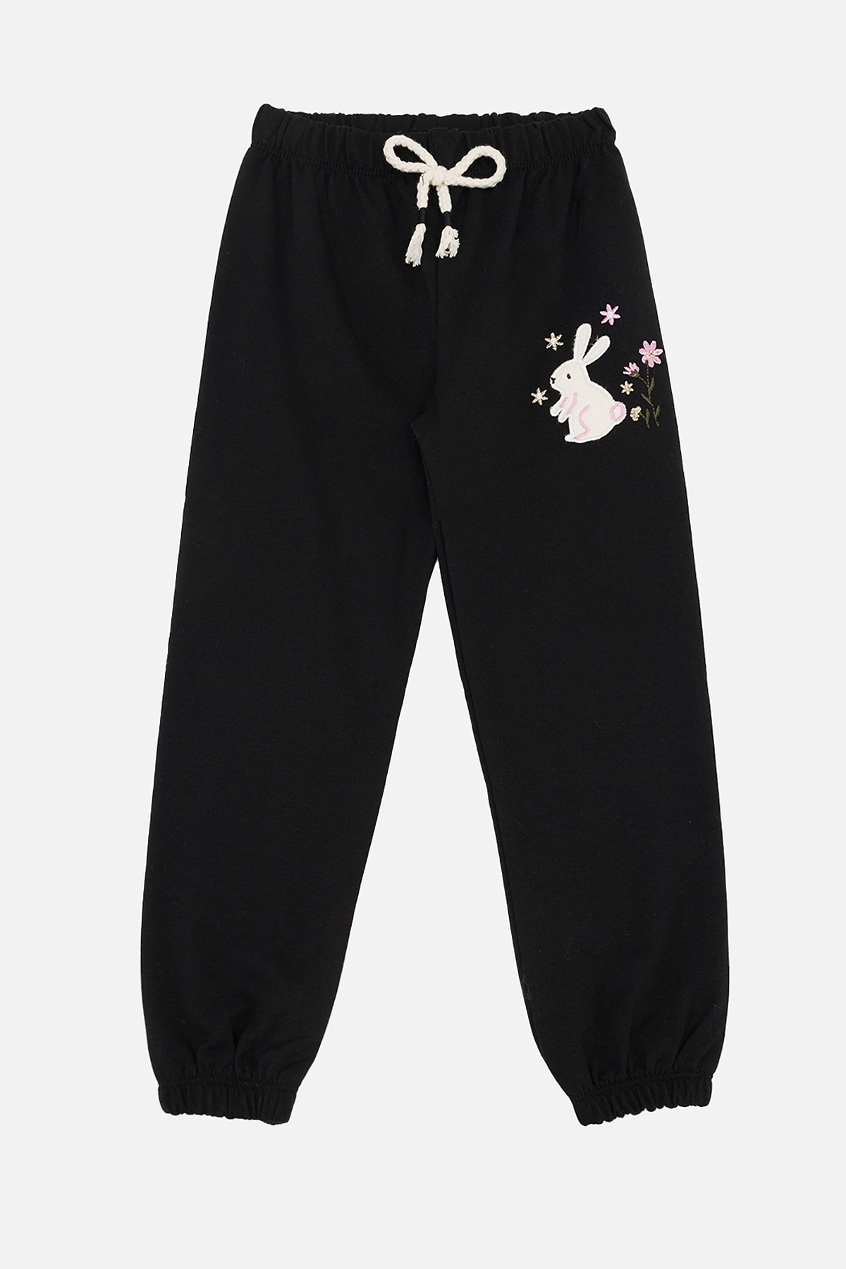 Спортивні штани для дівчинки Timi kids 104 см Чорний ЦБ-00258199