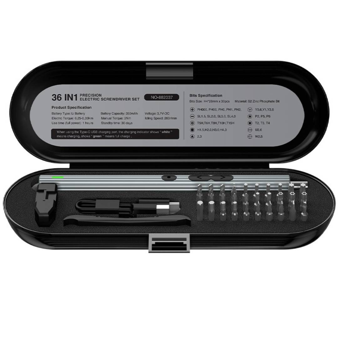 Електровикрутка Inspire KS-882037 36в1 350mAh Black