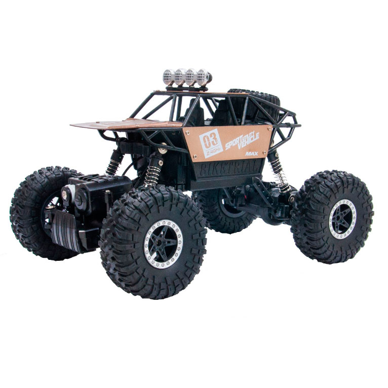 Машинка off-road кравлер на р/у 1:18 коричневий матовий Sulong Toys DD651738