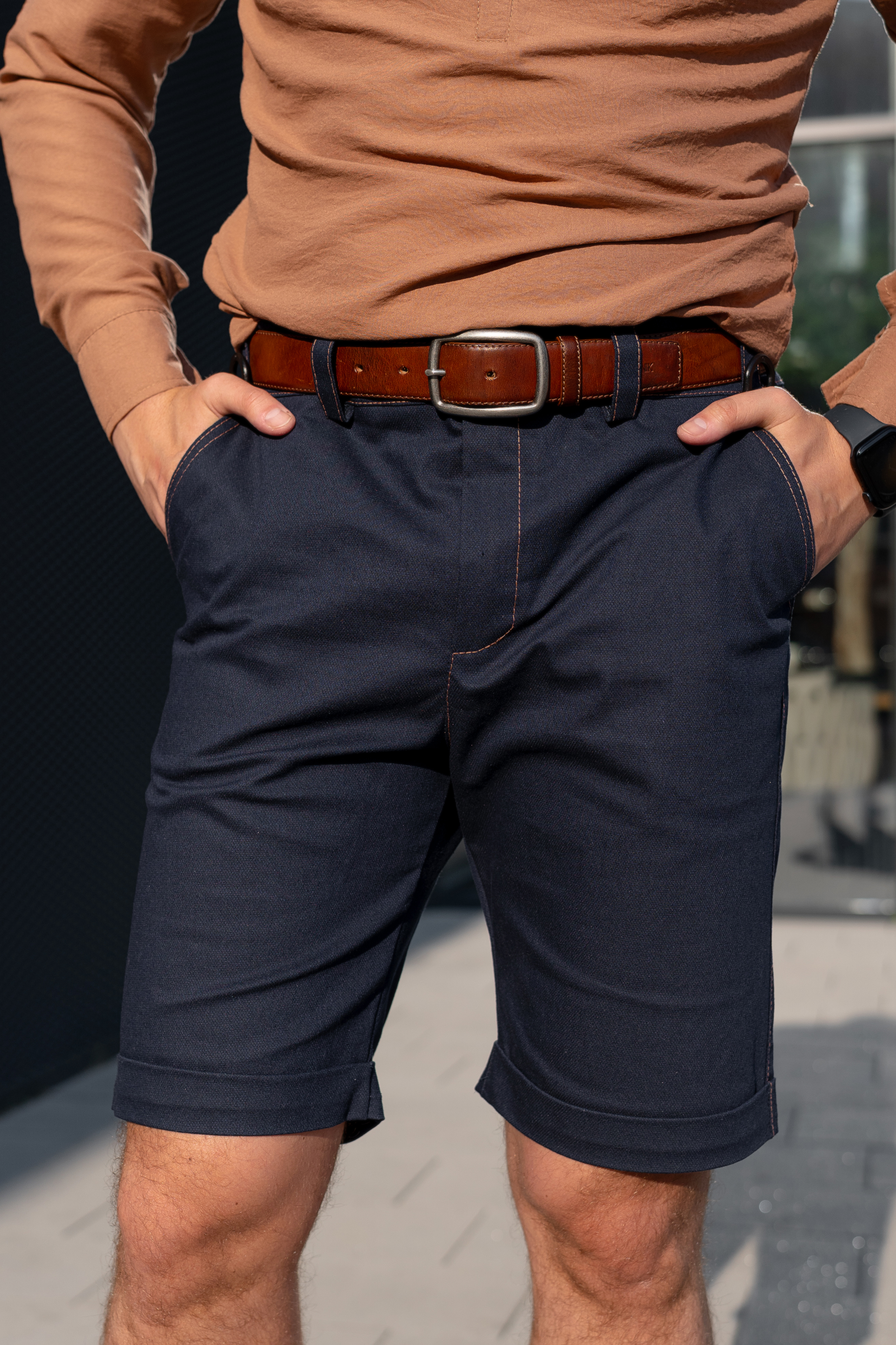 Шорти чоловічі Intruder Classics Синій XXL (1715156776/XXL)