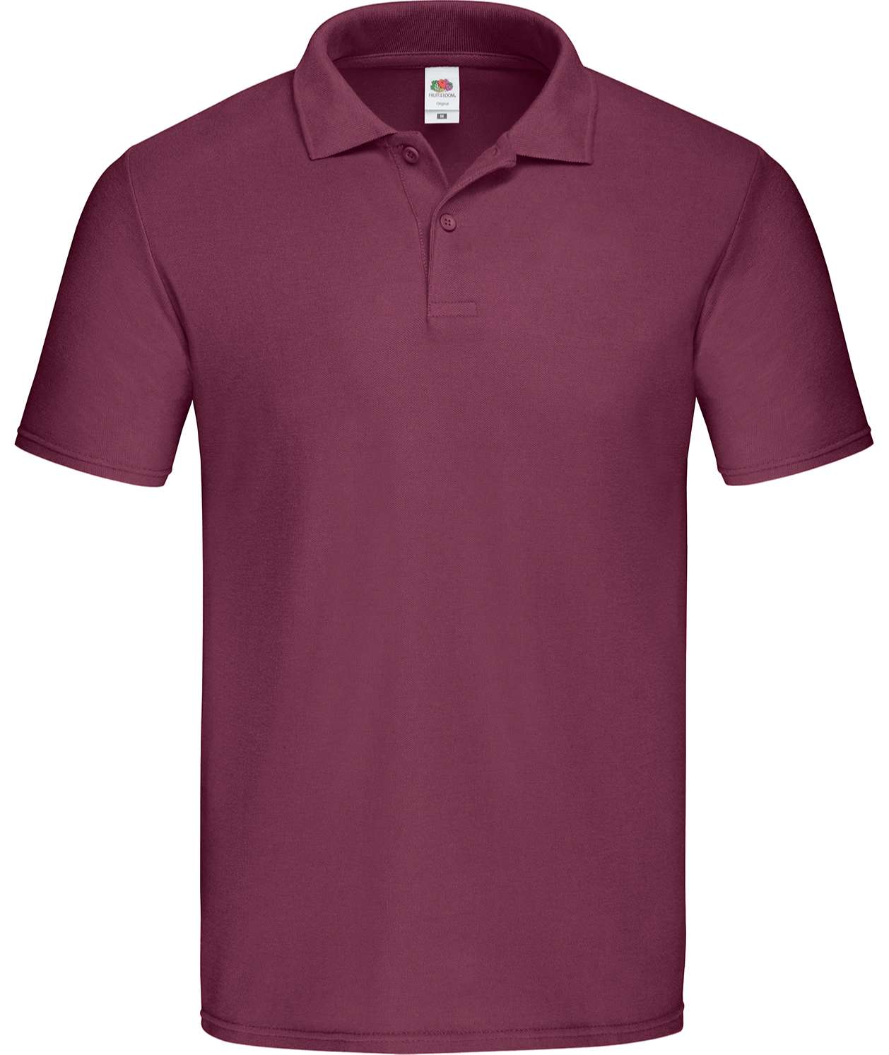 Поло Fruit of the loom Original polo S Бордовий (63-050-0)