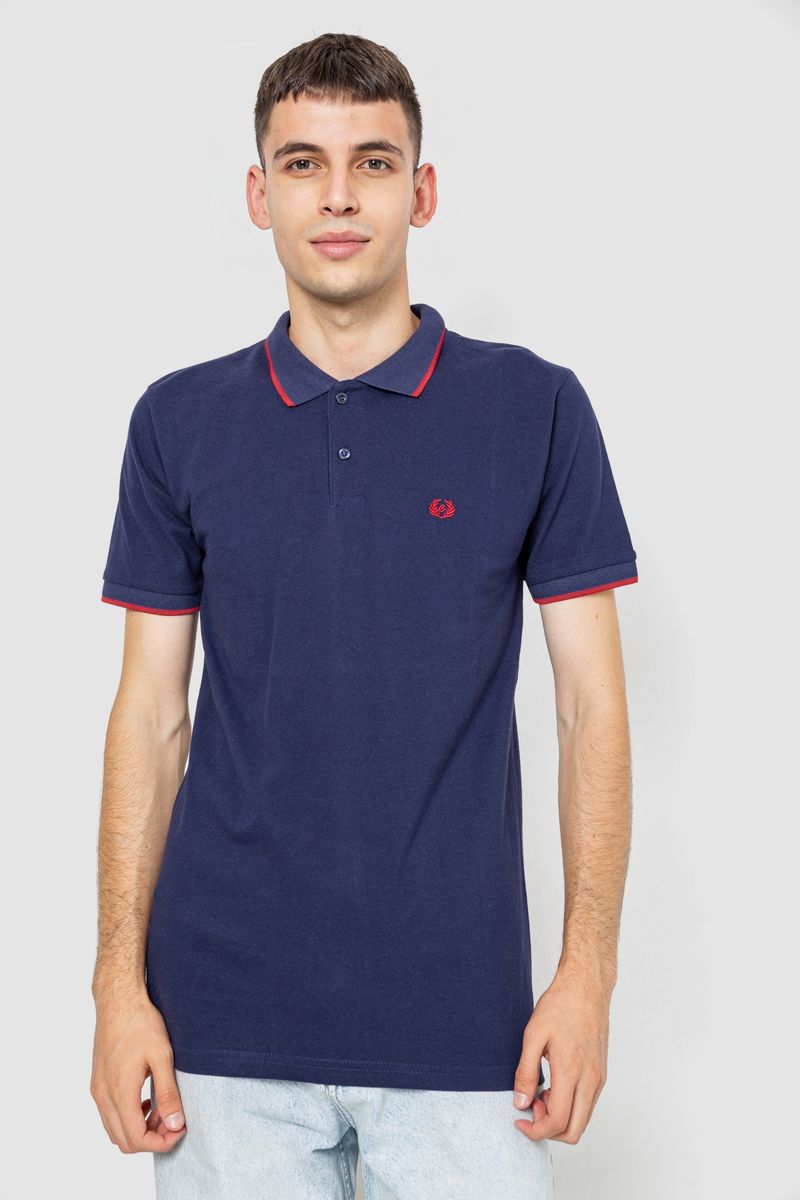 Поло чоловіче AGER L Темно-синій (247R301)