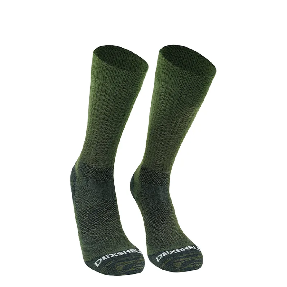 Водонепроникні високі шкарпетки Dexshell Terrain Walking 2.0 Socks Хакі XL 47-49