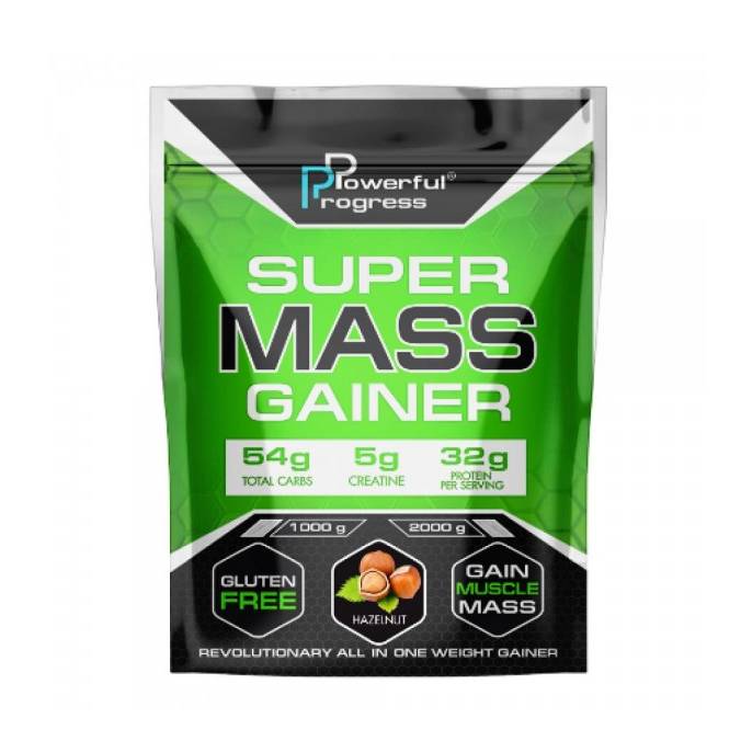 Гейнер Powerful Progress Super Mass Gainer 1000g (1086-100-94-6348288-20)