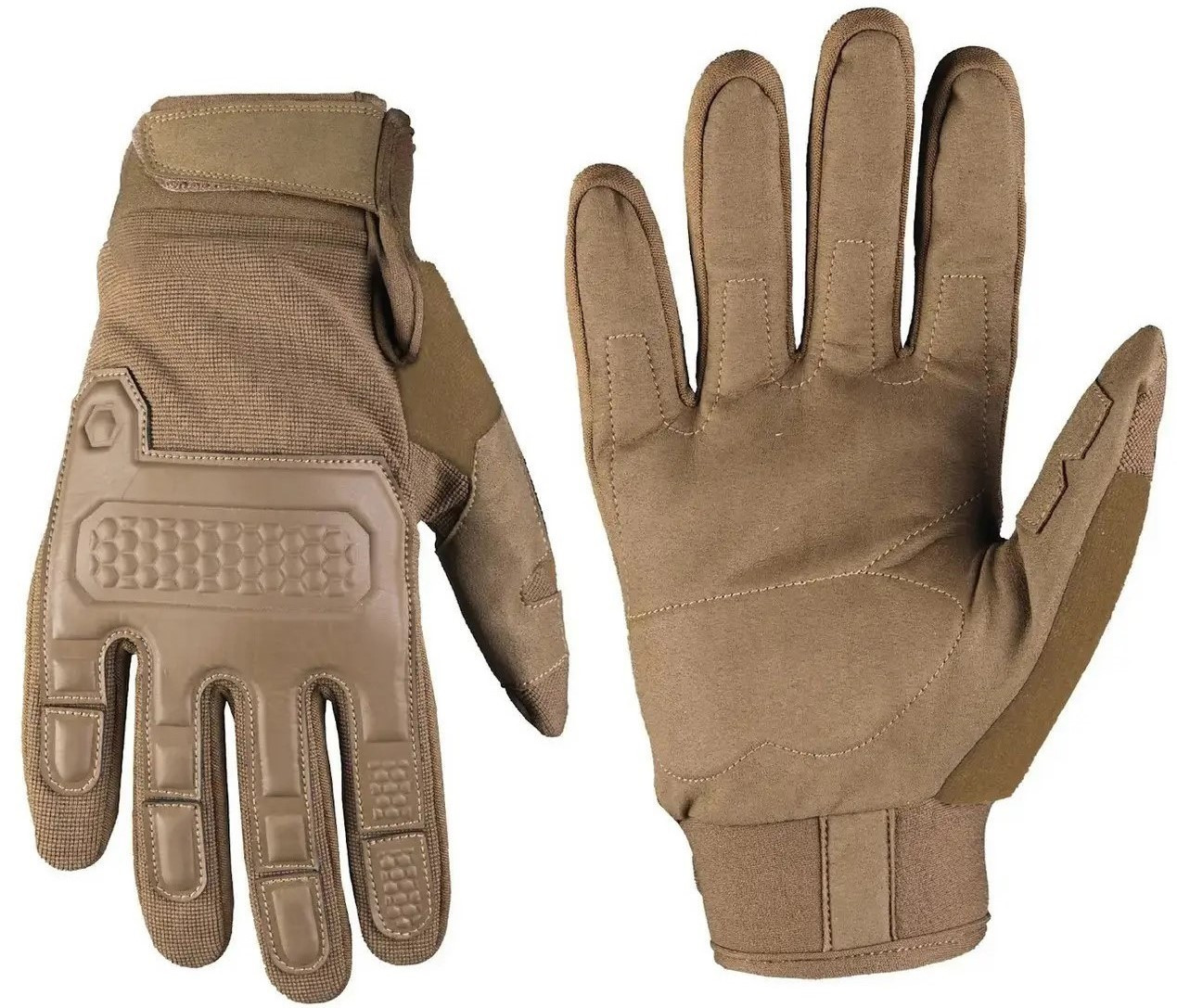 Рукавички тактичні Mil-Tec воїн 2XL темний койот 12519119
