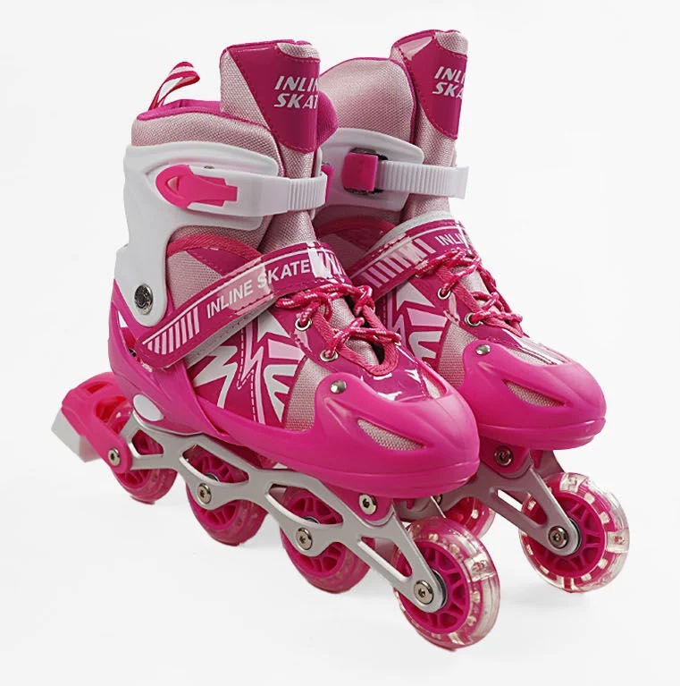 Роликові ковзани Best Roller 082-L PVC 39-43 Рожевий (173840)