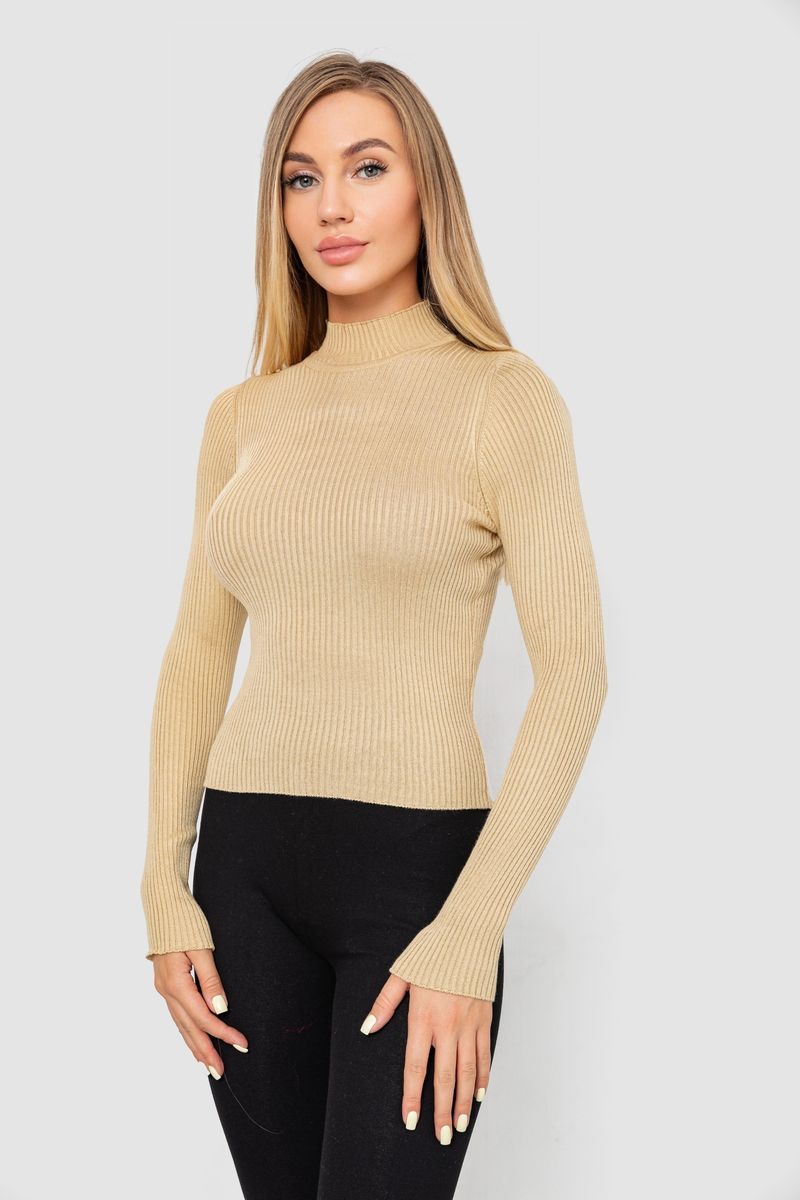 Водолазка жіноча AGER Бежевий S-M (214R91306)