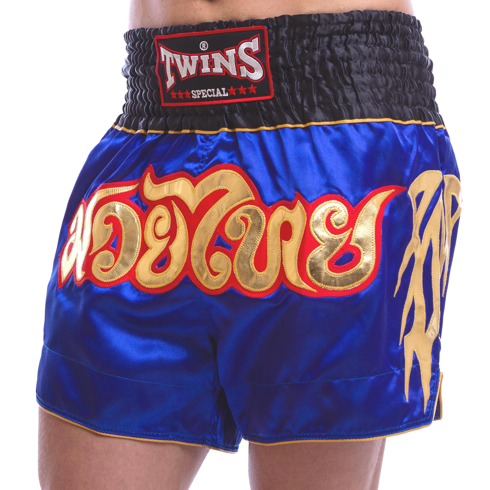 Шорти для тайського боксу та кікбоксингу Twins NTBS-007 2XL Синій