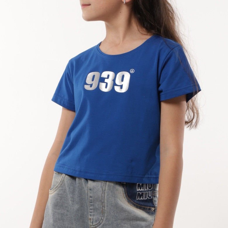 Кроп-топ GBI Teens FTT-24-5 Синій 140 (14076)