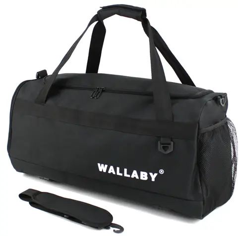 Спортивна сумка Wallaby 50 л Чорний (3060 black)