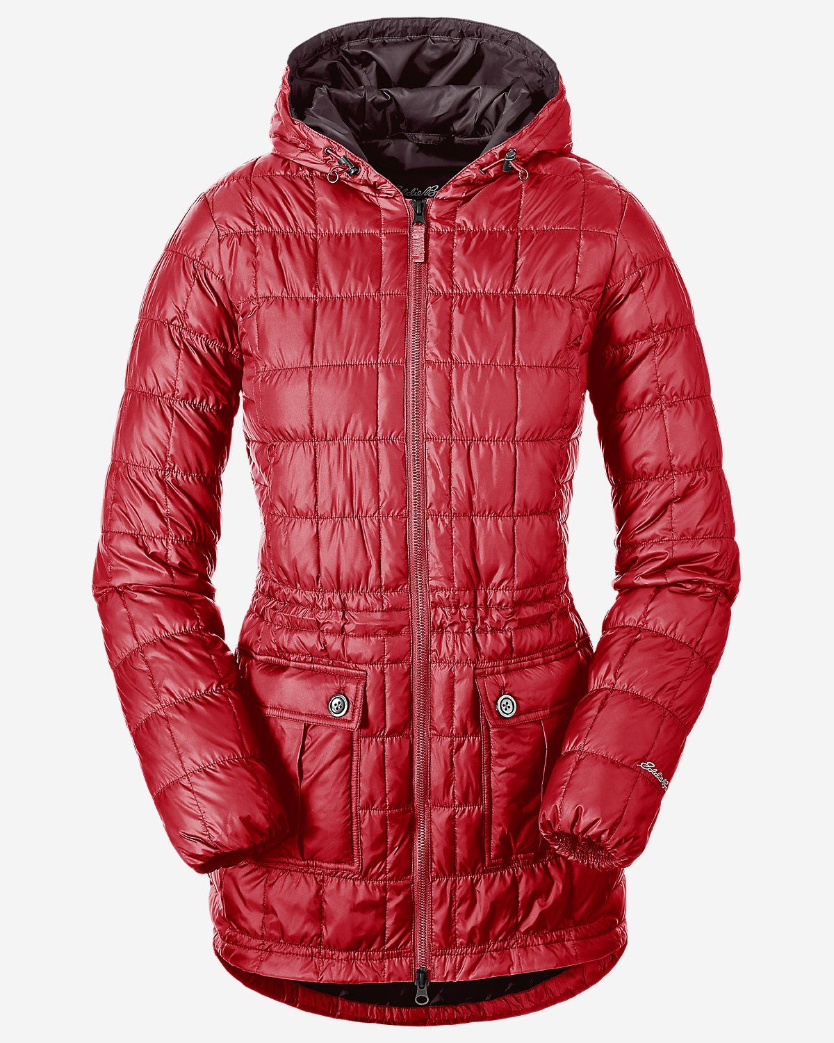 Куртка Eddie Bauer Women Super Sweater Down Parka XS Червоний (5085CH-XS)