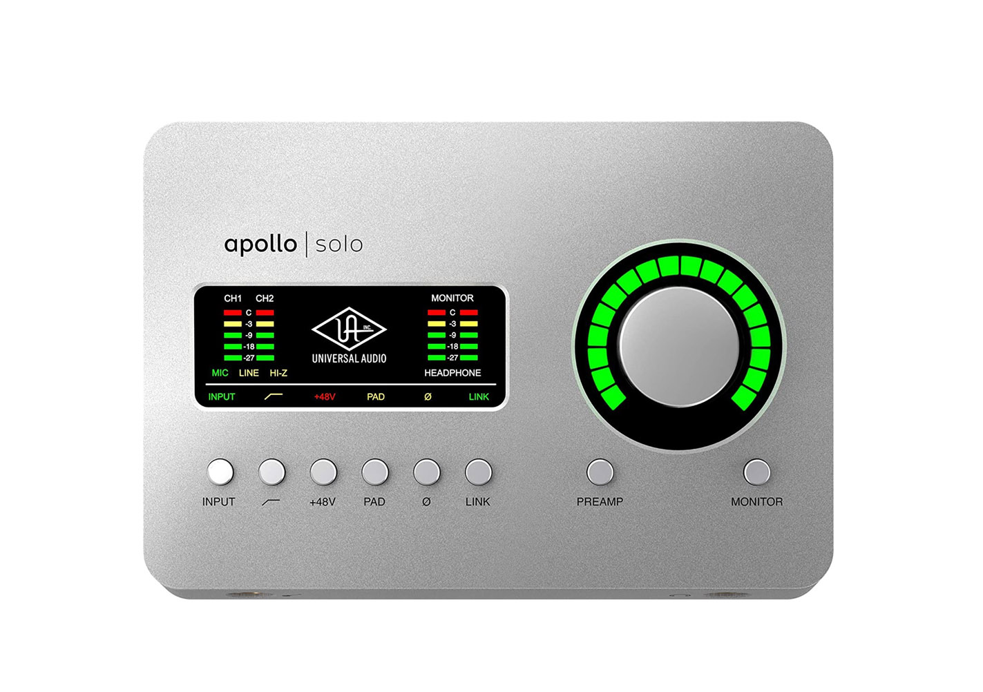 Аудіоінтерфейс Universal Audio Apollo Solo USB Heritage Edition (Desktop/Win)