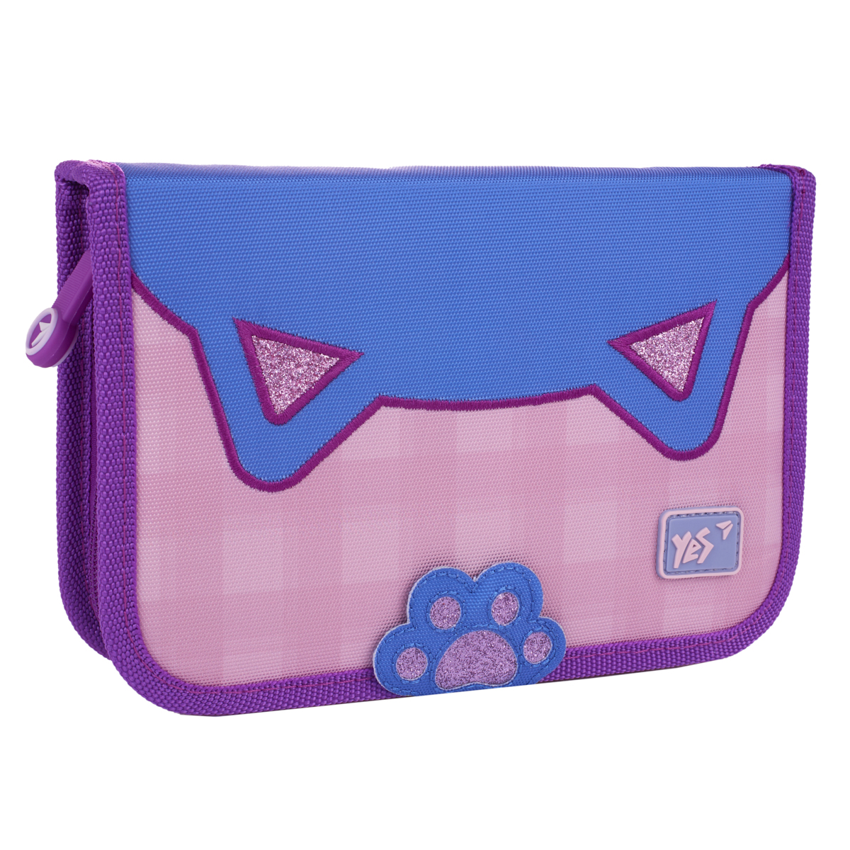 Пенал одинарний YES HP-03 Lovely Kitty 13х21х3 см Різнокольоровий (533657)