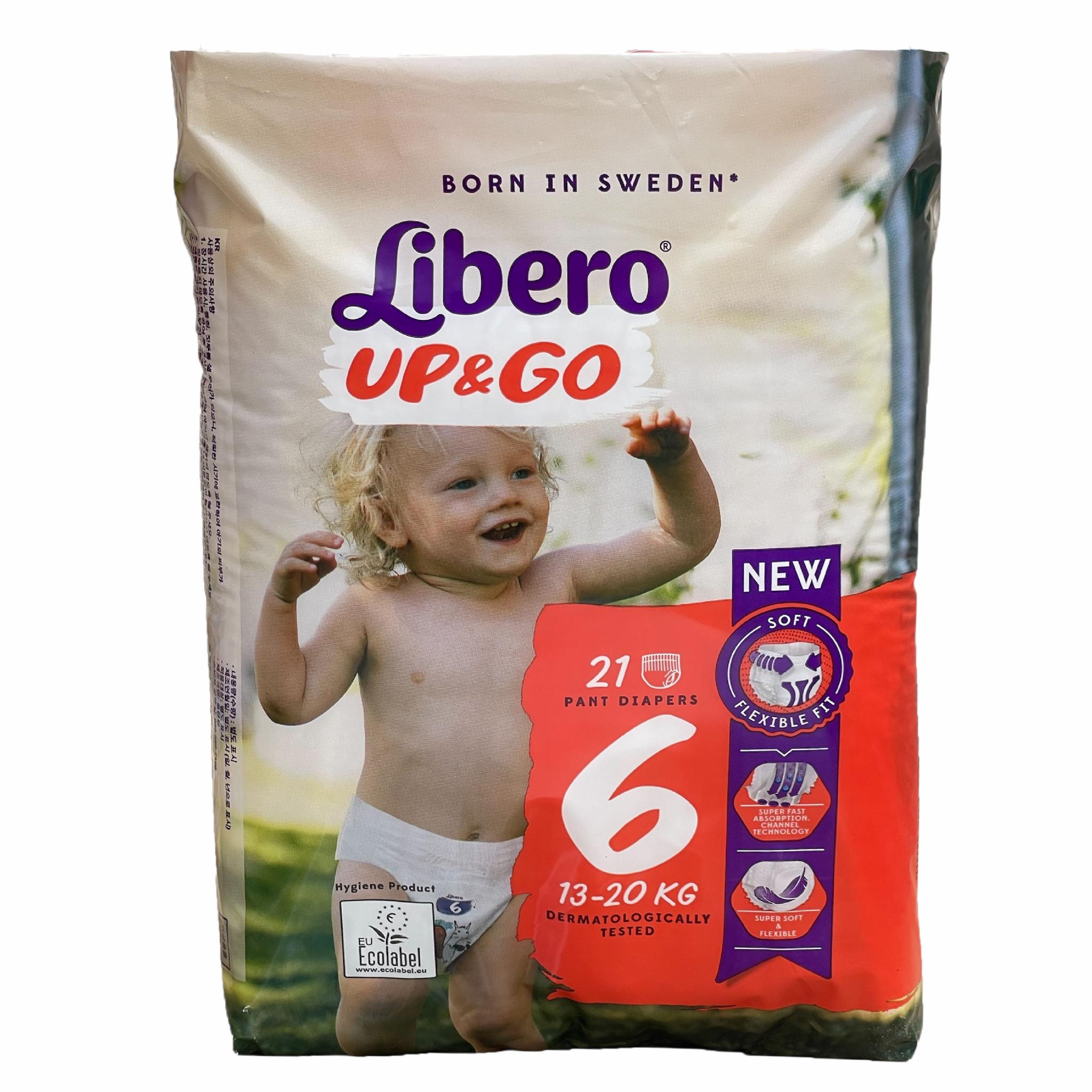 Підгузники-трусики Libero UPGO 6 13-20 кг 21 шт (108718273)