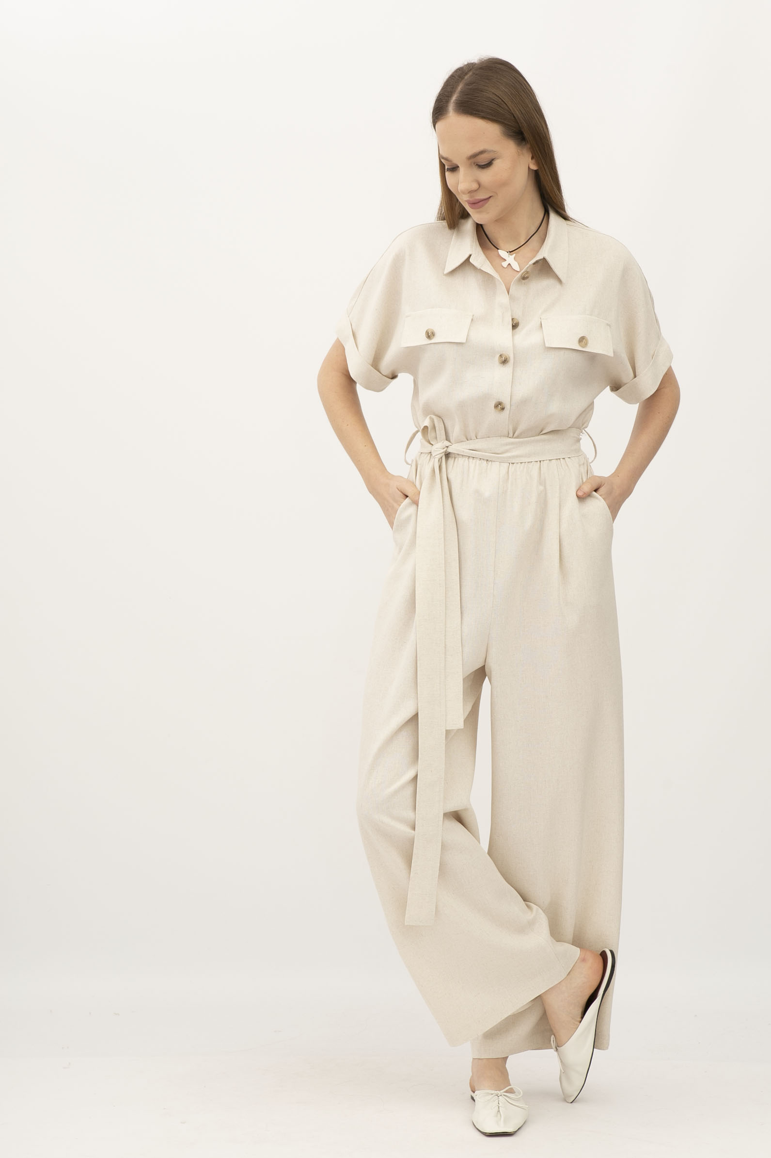 Комбінезон Lesia Тімал Бежевий 50 (14390000050)