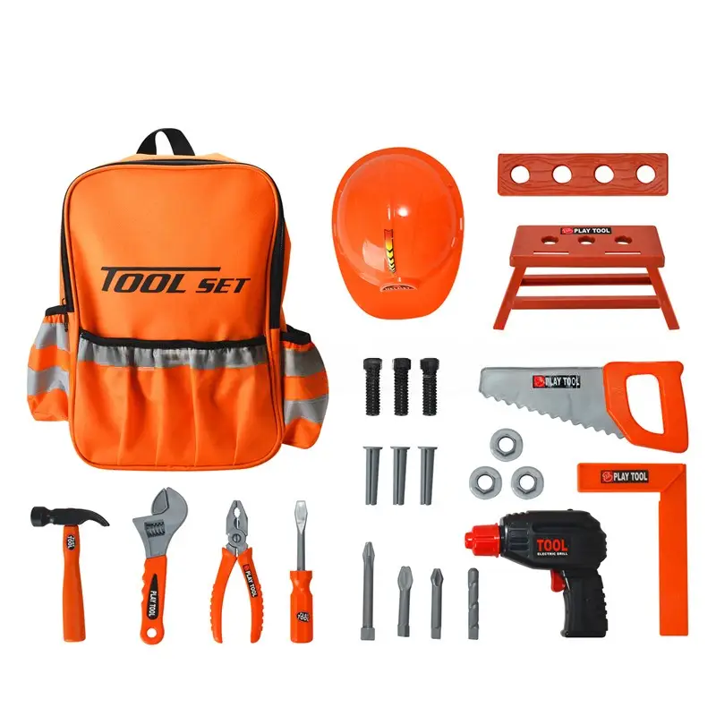 Ігровий набір інструментів Cayee 28 предметів Помаранчевий (164966)