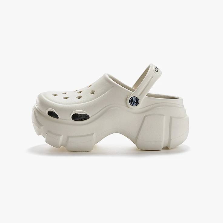 Крокси на платформі CRUISER Білий 40-41 (25 см) GaLosha Весна/літо Croslite (4333)