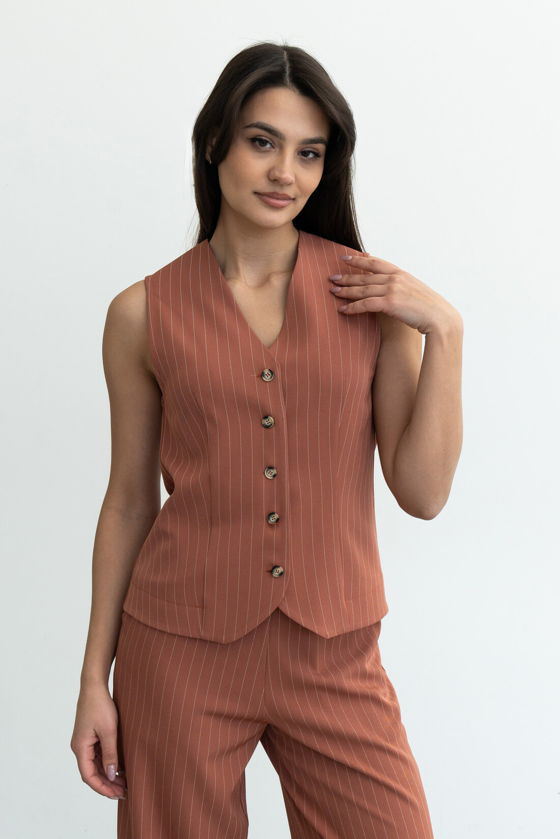 Жилет RiMari Жерона ЖЛ 01254 42 Теракотовий (21592)