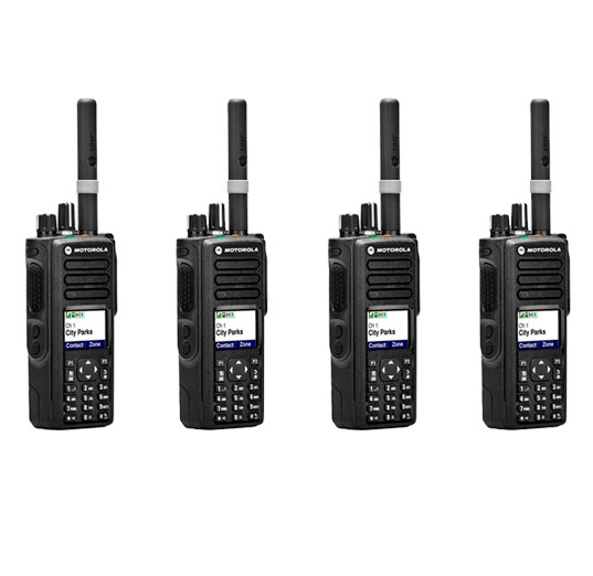 Радіостанція цифрова Motorola MotoTRBO DP4800e VHF AES-256 шифрування 4 штук