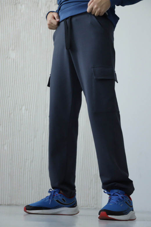 Штани для хлопчика Карго GBI Teens Сірий 152 (13760)