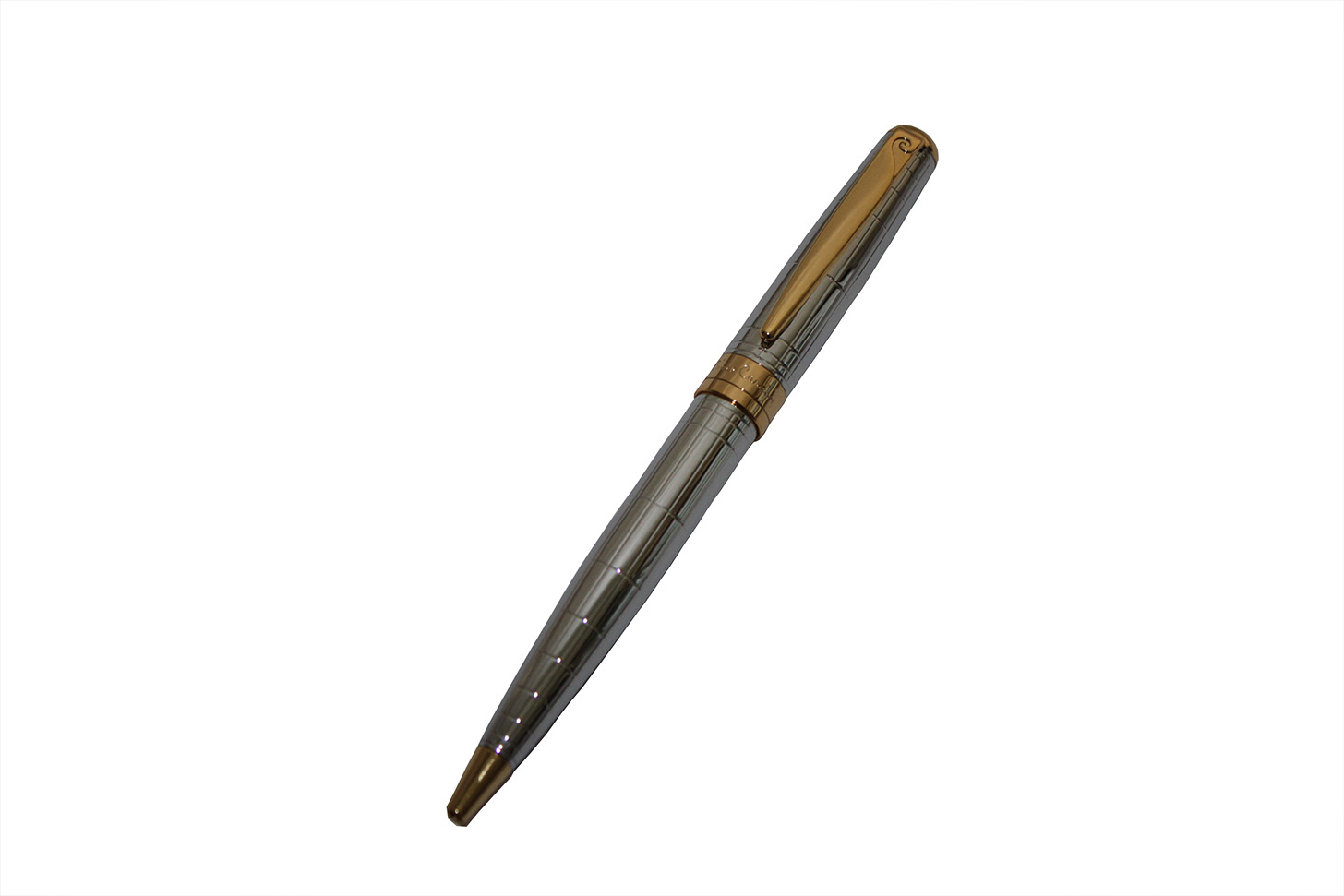 Ручка кулькова Pierre Cardin Royal Чорна Сріблястий корпус (PC6301BP-G)