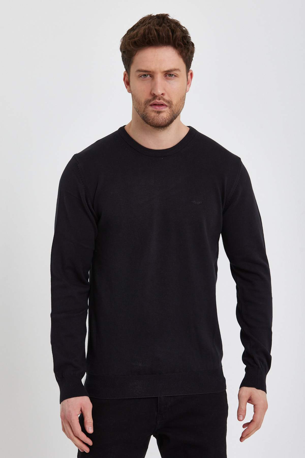 Светр Trend Collection BAT 2023-1 Чорний 4XL (64213)